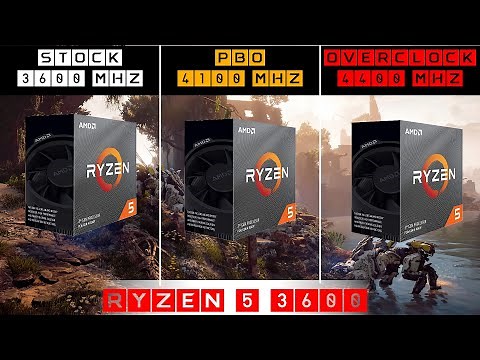 Ryzen 5 3600 Stock VS PBO vs Manual Overclock. Does 4.4 Ghz Matter?