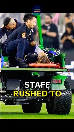 Tragic Moment as Savy King Collapses on Field