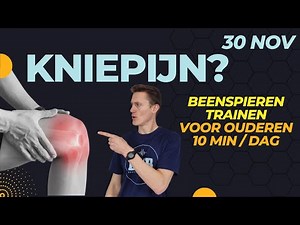 THIS is often the cause of KNEE PAIN (and the solution)... (10 MIN leg muscles for seniors)