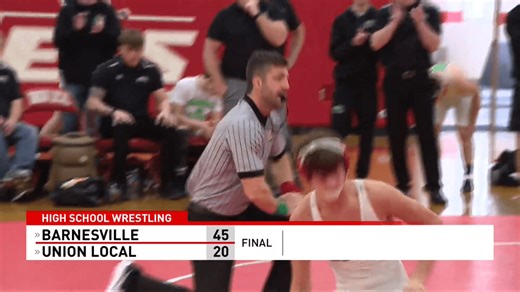 1.7.26 Highlights: Barnesville @ Union Local wrestling