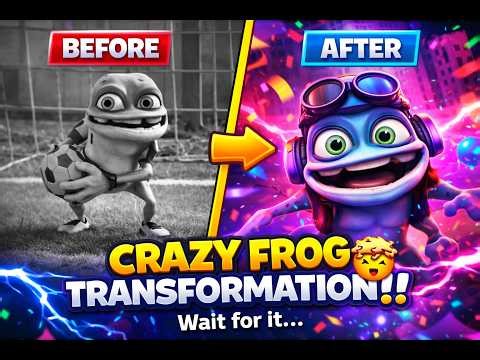 Crazy Frog Transformation! Before vs After 🤯 | Epic Fun for Kids