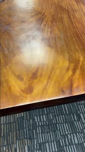 Rustic 102" Wood Slab Dining Room Table
