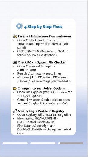 Windows Desktop Files Won't Open? Here's How to Fix Them!#windowstips #desktop #techfix