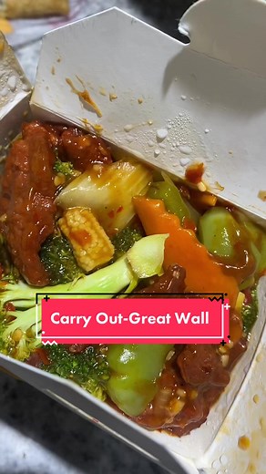 Delicious Chinese Carry Out at Great Wall