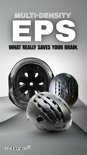 BikeGear India on Instagram: "🧠 HELMET SAFETY TRUTH Looks don’t protect your brain — technology does. Lightweight. Cool graphics. Premium finish. ⚠️ None of these save you in a crash. ❌ The Myth A good-looking helmet = a safe helmet ✅ The Reality 🧩 Multi-Density EPS (Expanded Polystyrene) manages impact energy 🟢 Softer foam for low-speed impacts 🔴 Denser foam for high-speed crashes 🏁 Why It Matters? ❌ Single-density foam = limited protection ✅ Multi-density EPS = smarter protection 🚀 Need