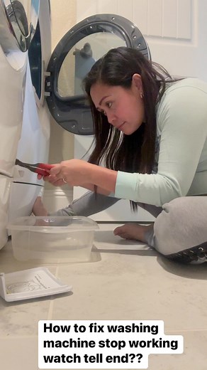 426K views · 5K reactions | Washing machine not working no worries just watch me how to fix easy and fast?! #reelsvideotrending #reelsvideo #reelsfb #comedy #reels #goodvibes #funny #lifestyle #fyp #viral #tutorial #fix #washingmachine #howto #shang | Shangme in USA | Facebook