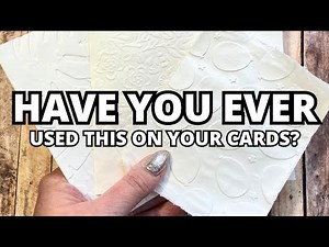 Toilet Paper & Paper Towel on your Cards?!? Let Me Show YOU How!