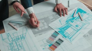 clip-3510728035-architecture-design-project-arabian-man-architect-designer