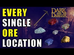 Where to Find EVERY Rare Ore - Complete Mining Guide! | Dark and Darker