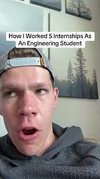 How I worked 5 internships (engineering student). How to get an internship (engineering).