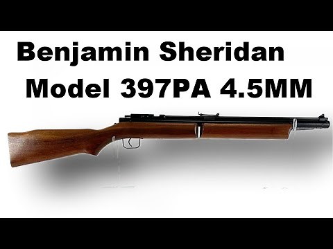 Benjamin Sheridan 397 .177 Caliber Air Rifle #airrifleshooting #177