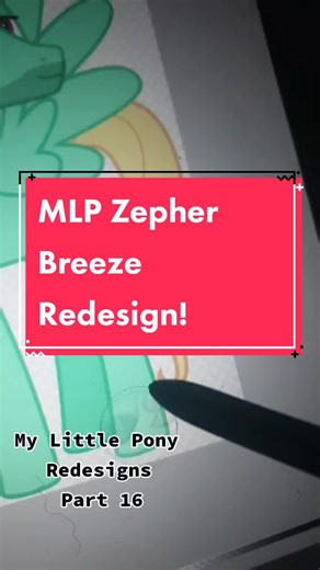 My Little Pony Redesign: Zepher Breeze