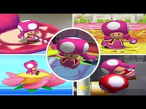Mario Party 5 - All Battle Mini-Games as Toadette