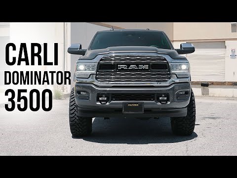 Carli Dominator Equipped Ram 3500 on 37s and Innov8 Wheels (4k)