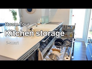 [Room Tour] Kitchen storage! Smooth cooking and housework flow! Comfortable kitchen storage! Full...