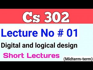 Cs302 Lecture 1 | Cs302 Short Lectures | Midterm Preparation | Let's Study