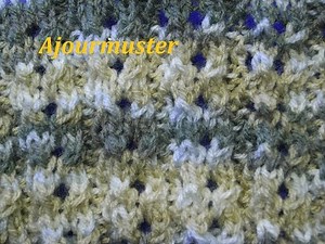 Bündchenmuster Stricken**Ajour Muster Stricken**Tutorial Handarbeit