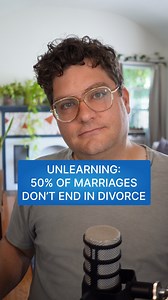 1.2K views · 79 reactions | Unlearning: No, 50% of marriages don't end in divorce. . . . . . . . . . #math #statistics #marriage #myths #debunking #facts #interesting #funny | Alex Falcone | Facebook