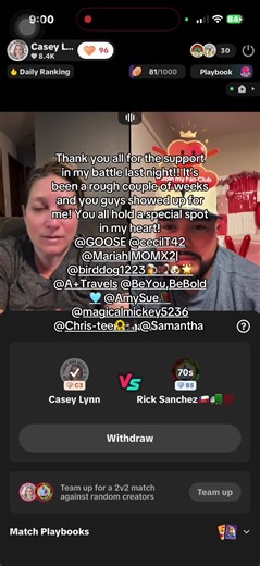 I know it’s been tough out there lately, so for all of you to show up for me, I can’t tell you how much I appreciate the love!!! Thank you all!!! @Ciera•Mama of Both @Gabbs @slane10446 @JB @Davidmoorex97 📸 @ashley_nicole771🌻🌮🎶🥜 @DocHolidayiii @Rest & Reset @Zapper⚡SOR @Caylin Faith🩷🐾🙏🌻⛈️🏊‍♀️ @averi 🌞 | sahm tts @🌼daisygirl890💋 @Lori Burress @Tina🦋🪿Fun-Food-Fitness-Music @robbiemiller @coffeeman2010 @xXSoGellieXx @Ashley Seaboy @✨courtandsoul✨@Jamie Davis @𝕾𝖔𝖚𝖙𝖍𝖊𝖗𝖓_𝕽𝖔𝖒𝖊