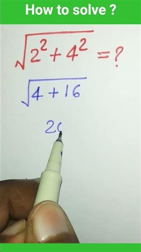 Square Root Addition #maths #shorts