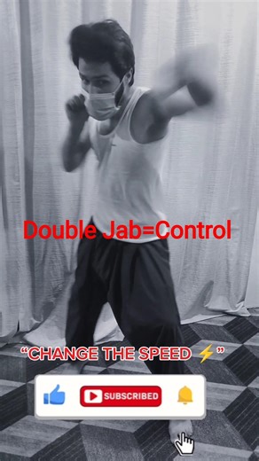 Double Jab Timing Trap System 🥊🔥 | Elite Boxing Drill for Speed & Control (Solo Training)
