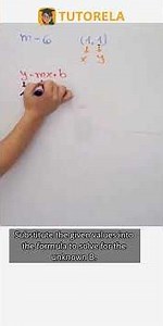 Linear Function Equation: Slope 6, Point (1,1) Solved! #Math #LinearFunctions #LinearFunctionY=mx+b