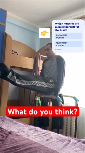 L-sit: why do all gymnasts do this exercise? #shorts