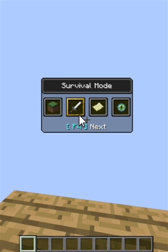 Minecraft Secret Cheat F3 + F4 😳 #minecraft #shorts
