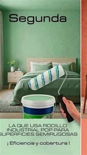 ¡DEJA DE ARRUINAR TU PARED! Elige el rodillo correcto según tu superficie 🎨