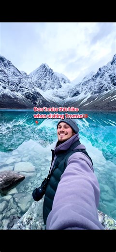 Stunning Hike to Blue Lake in Tromsø, Norway