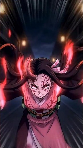 Nezuko vs Daki FINAL FORM BATTLE ⚡ Blood Demon Art #anime #animefight #shorts #demonslayer