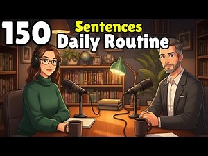 150 Daily Routine Simple Sentences | English Speaking Practice