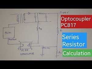 {9} Optocoupler Resistor Calculation Explained | SMPS Feedback Resistor Formula #sandeepelectronics