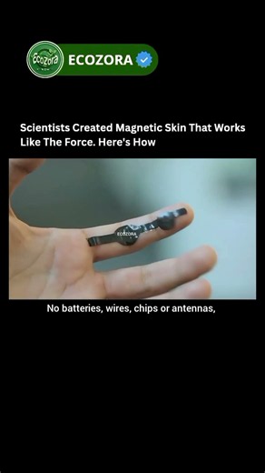 This Magnetic Skin Controls Devices Without Touching 🤯 #futuretech #innovation