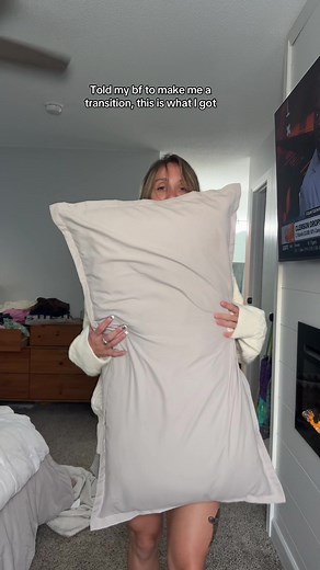 This is why I keep him around #oversizedsweater