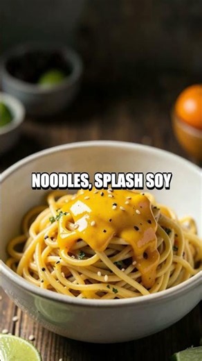 One-Pan Mango Ginger Tofu Noodle Bowl in 25 Minutes