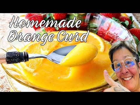 Homemade Orange Curd