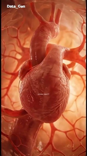This is how a baby's heart starts BEATING