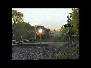 Amtrak Capitol Limited Elkhart Indiana (May 9, 1994)