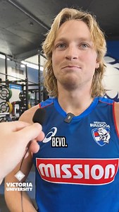 We cornered Cody and Stan, VU and Bulldogs Sports Scientist and PhD Candidate, for some quick fire q’s to see how the team uses the @victoriauniversity high performance centre. | Western Bulldogs