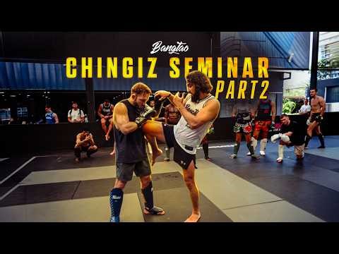 Chingiz Allazov Breaks Down His Fight System (Day 2)