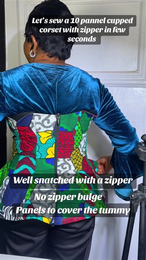 Create a Perfectly Fitted 10-Panel Corset Top