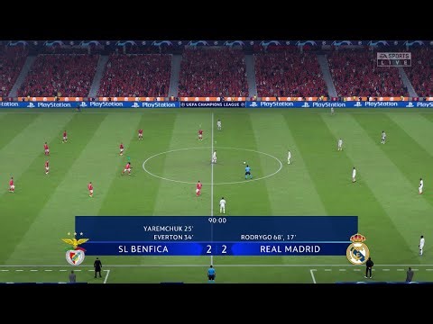 FIFA 22 | Benfica vs Real Madrid | UEFA Champions League Full Match | PC