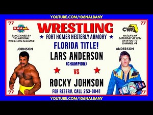 Rocky Johnson vs Lars Anderson (November 1st, 1977) (Championship Wrestling From Florida)