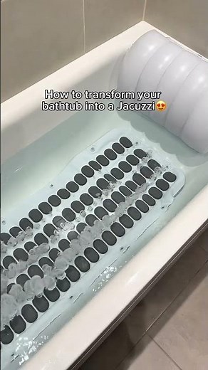 How to Make Your Bathtub Into A Jacuzzi 😍