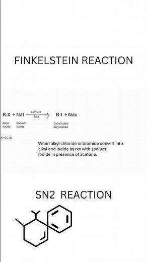 Finkelstein reaction| haloalkanes and haloarenes |class 12