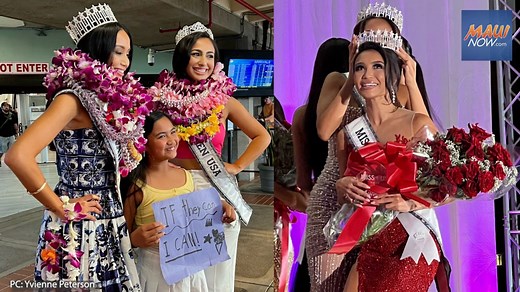 Maui duo crowned: Savannah Gankiewicz named Miss Hawaii USA, Noelani DeNisi earns Miss Hawaii Teen USA title | Maui Now