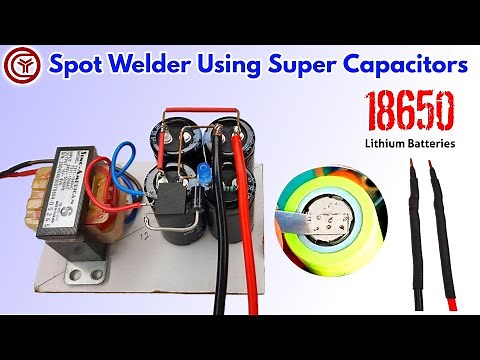 How to make Powerful Spot Welder Using Capacitor