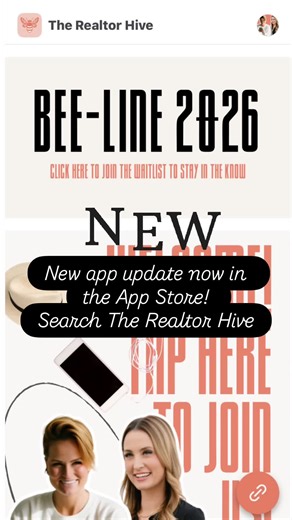 ✨ 2026 Updates Inside The Realtor Hive App ✨ We’ve been busy building a better experience for you 👇 ✔️ Cleaner, easier-to-navigate menu ✔️ More AI tools to help you work smarter (not longer) ✔️ Content coaching organized to actually drive business None of this happens without community. A huge thank you to our lender sponsors at CrossCountry Mortgage and to the Realtors who have generously donated so we can keep this platform growing, evolving, and accessible. 🤍 💡 Are you a Realtor who believ