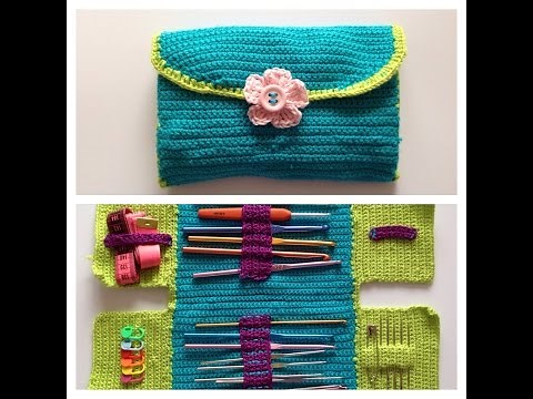 CC How to crochet hook case